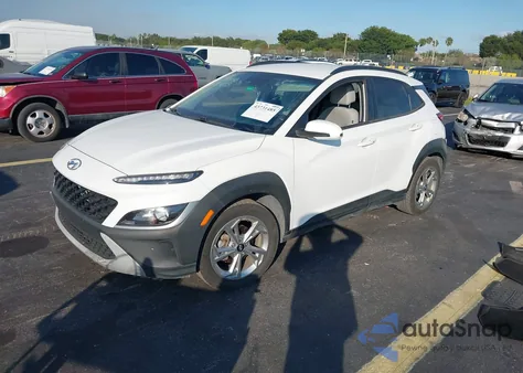 2022 Hyundai Kona Sel z USA, uszkodzony, nr VIN KM8K62AB5NU777448